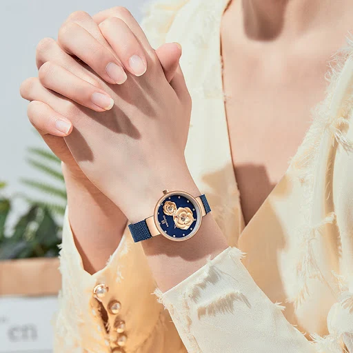 Title 6, Casual Fashion Steel Belt Quartz vrouwelijk hor...