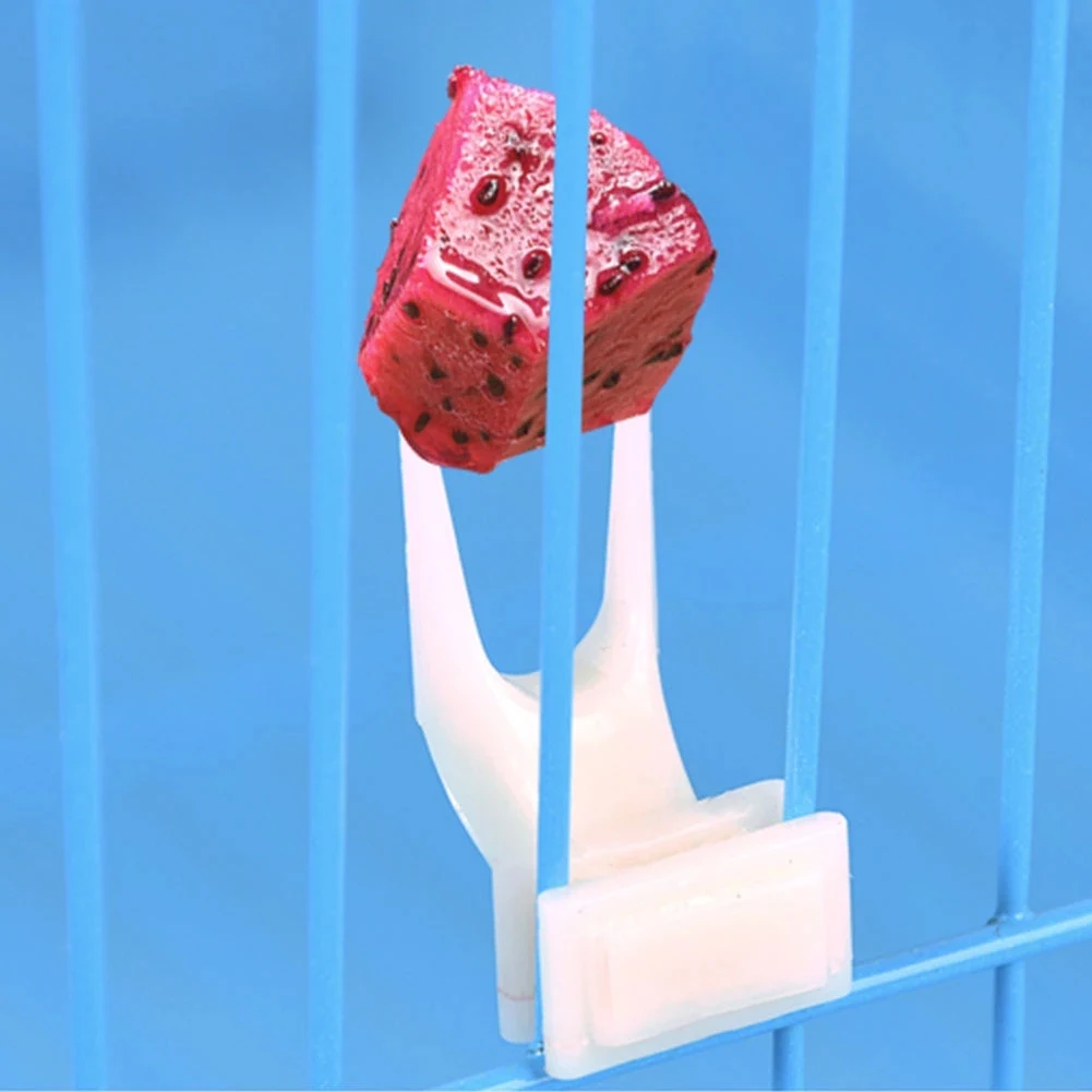 Title 3, New 1 Pcs Birds Parrots Fruit Fork Pet Supplies...