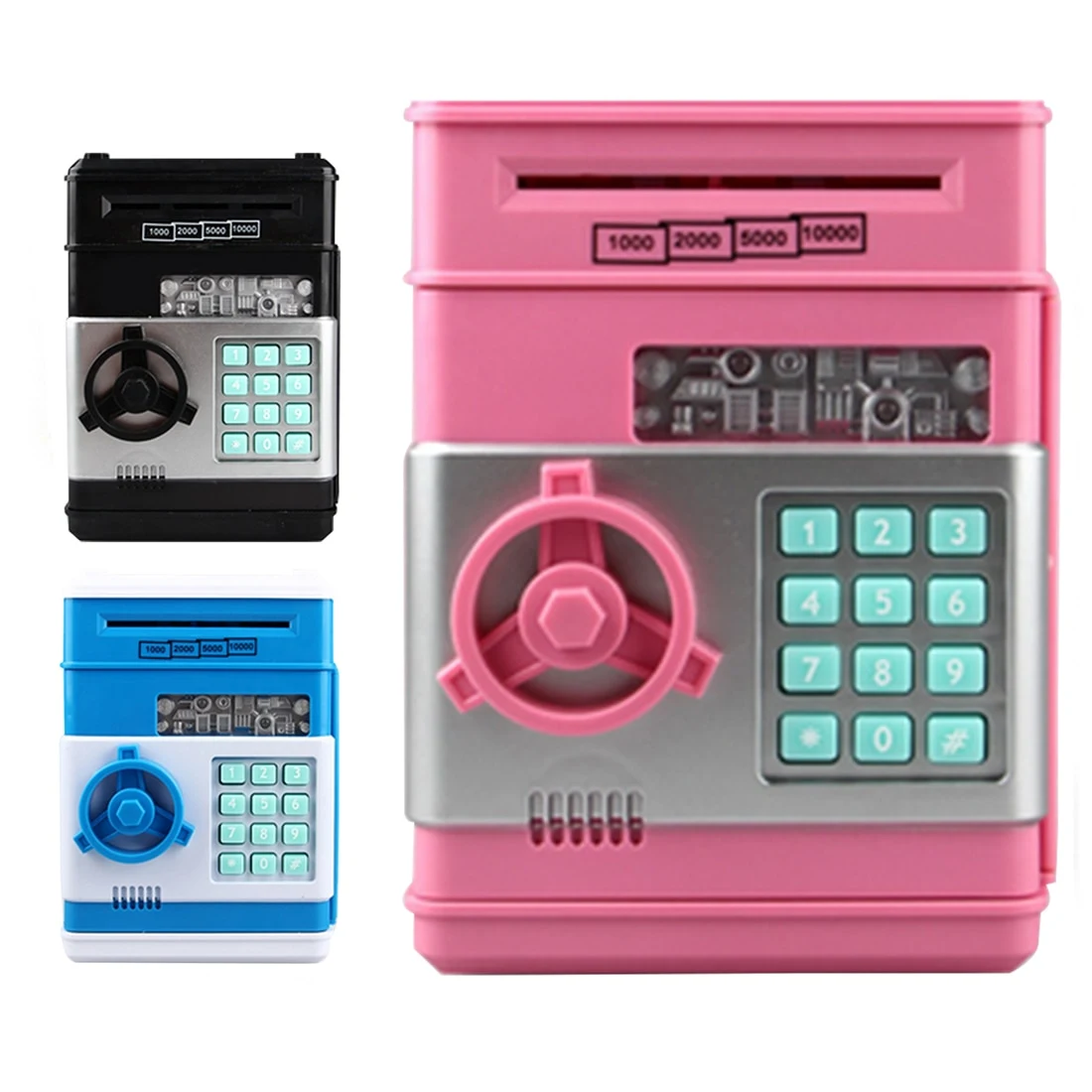 Title 11, Automatic Paper Money Piggy Bank Gift Money Box...