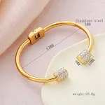 Double cylindrical gold