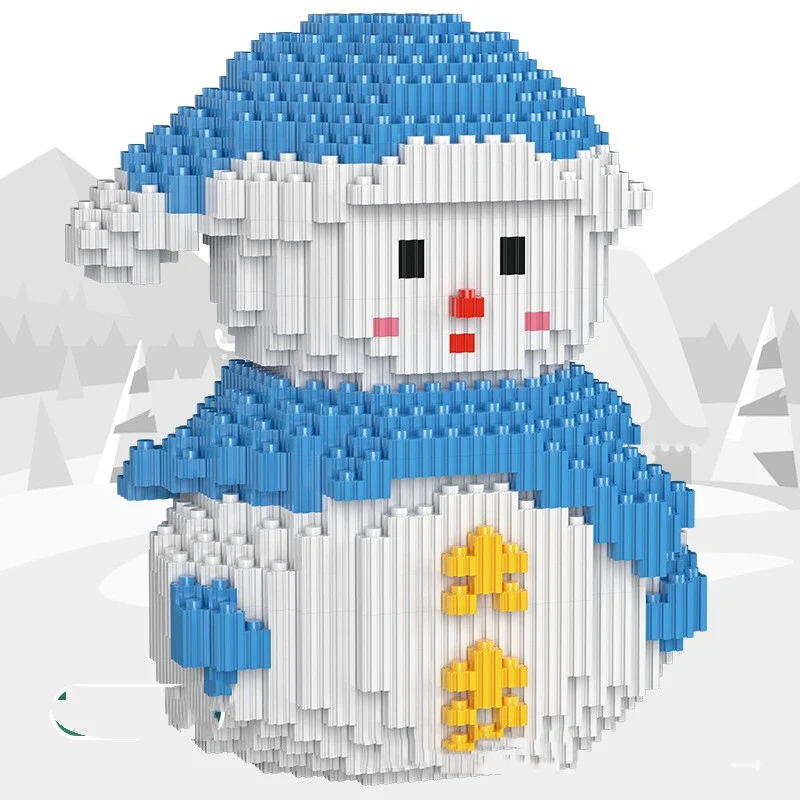 Title 7, Small Particle Christmas Building Block Toy, pr...