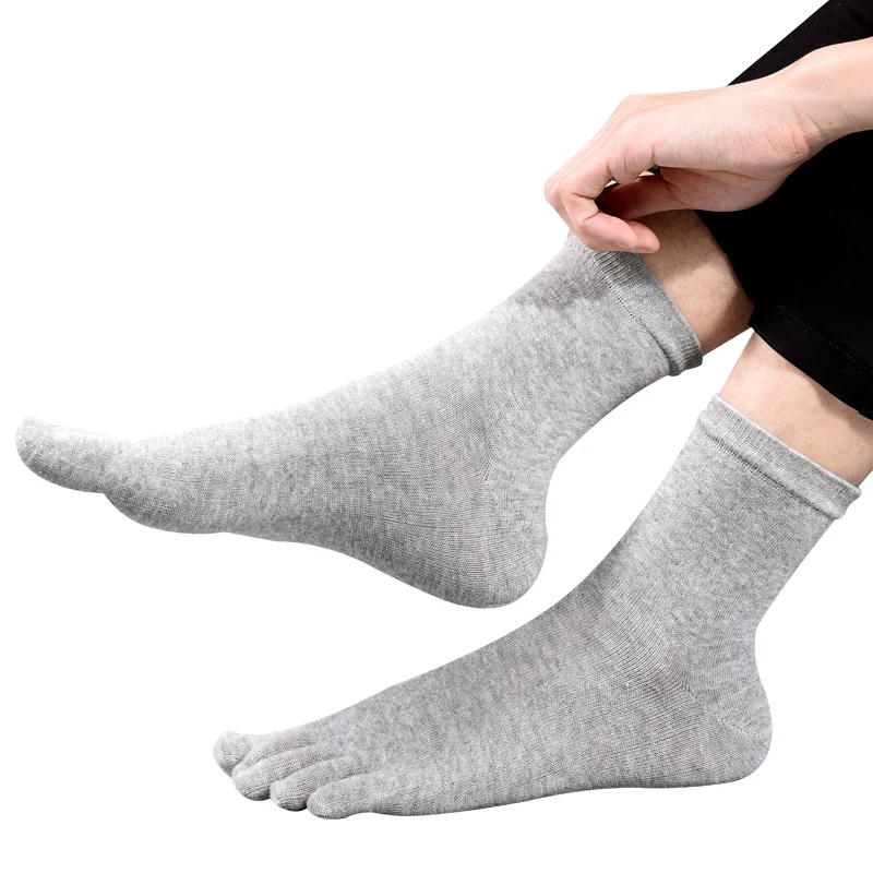 Title 5, Pure Cotton Mens Thin Deodorant Short Toe Sock...