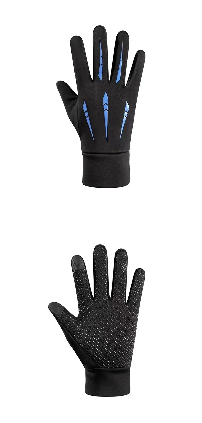 Title 7, Warm Gloves Mens Full Finger Waterproof Fleece...