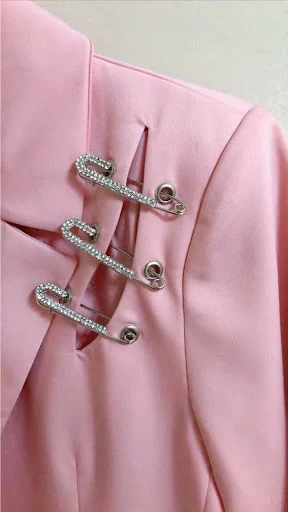 Title 2, Fashionable Temperament Diamond Buckle Tassel S...