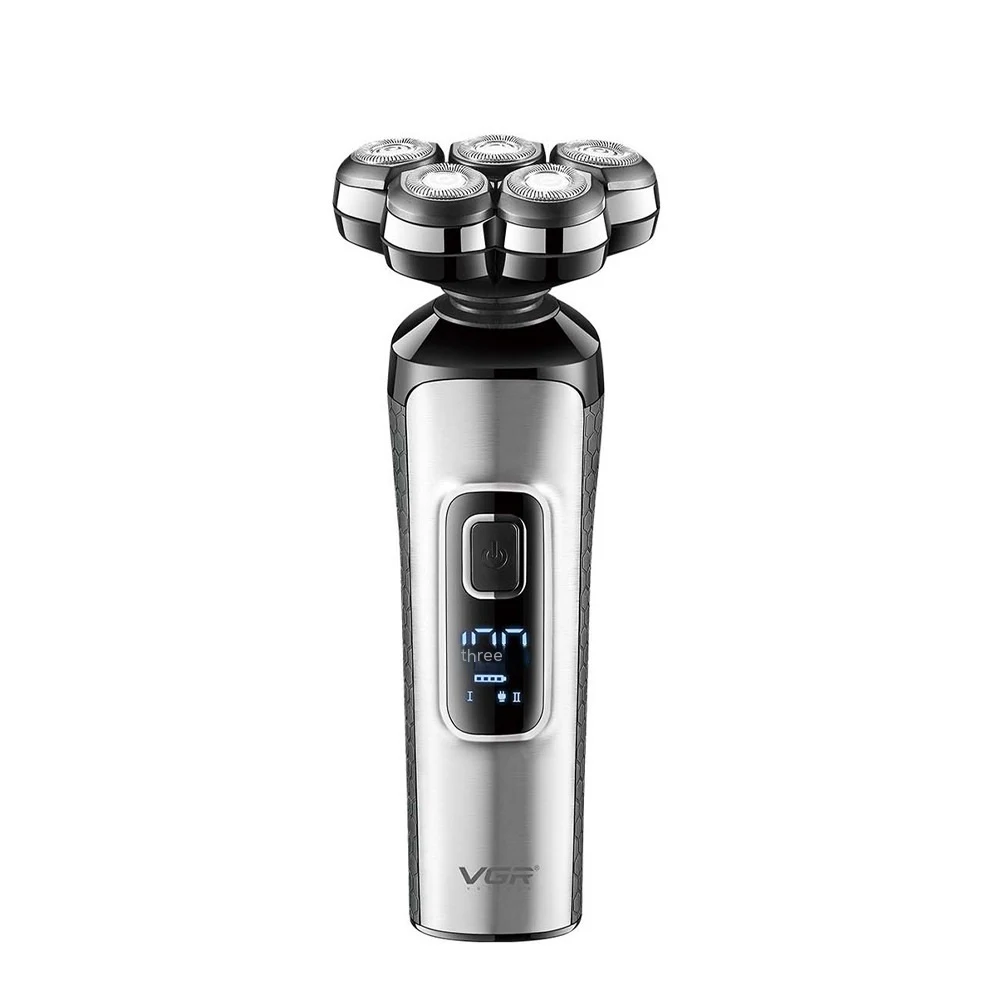 Title 4, New Rechargeable Floating Shaver with Washed LC...