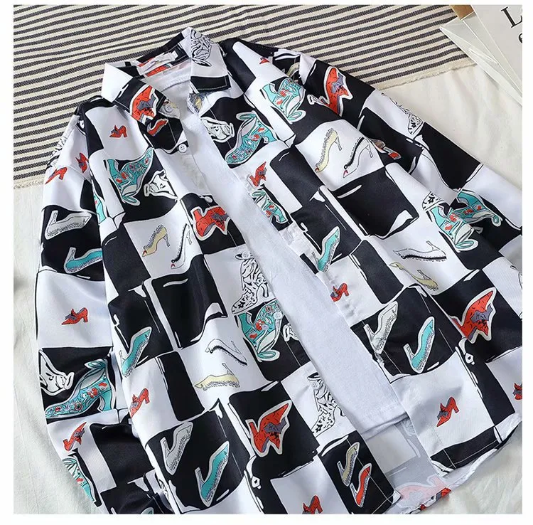 Title 8, Mens Thin Casual Print Shirt Jacket. Lightweig...