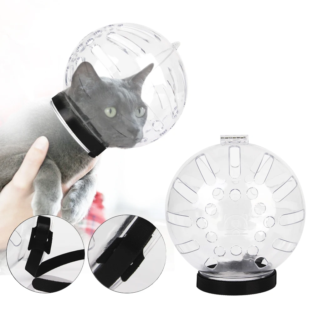 Title 11, Cat Muzzle Anti-Bite Breathable Grooming Mask ...