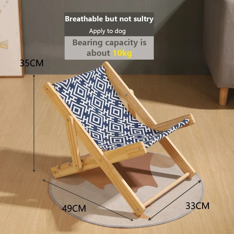 Solid Wood Cat Climbing Frame Recliner Universal Four Seasons, providing a comfortable and engaging space for your cat t — photo 10