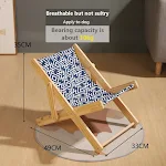 Solid Wood Cat Climbing Frame Recliner Universal Four Seasons, providing a comfortable and engaging space for your cat t — photo 10