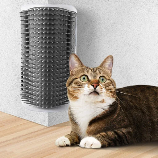 Large Size Cats Brush Corner Cat Massage Self Groomer Comb Brush Cat Rubs the Face with a Tickling Comb Cat Product Drop — photo 1