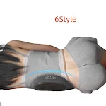 Almofada de suporte lombar para dormir, massagem e aquecimento fantásticos — foto 4