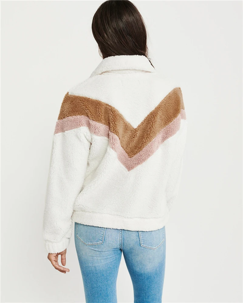 Stitched Pocket Zip Top — photo 2