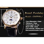 Relógio mecânico automático Tourbillon masculino. Desfrute da precisão e sofisticação. Um símbolo de elegância atemporal para o homem moderno. — foto 4