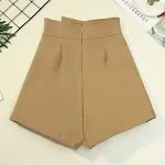 Jupe-culotte décontractée taille haute, coupe trapèze, jambes larges, parfaite pour un style décontracté et élégant au quotidien. — photo 2