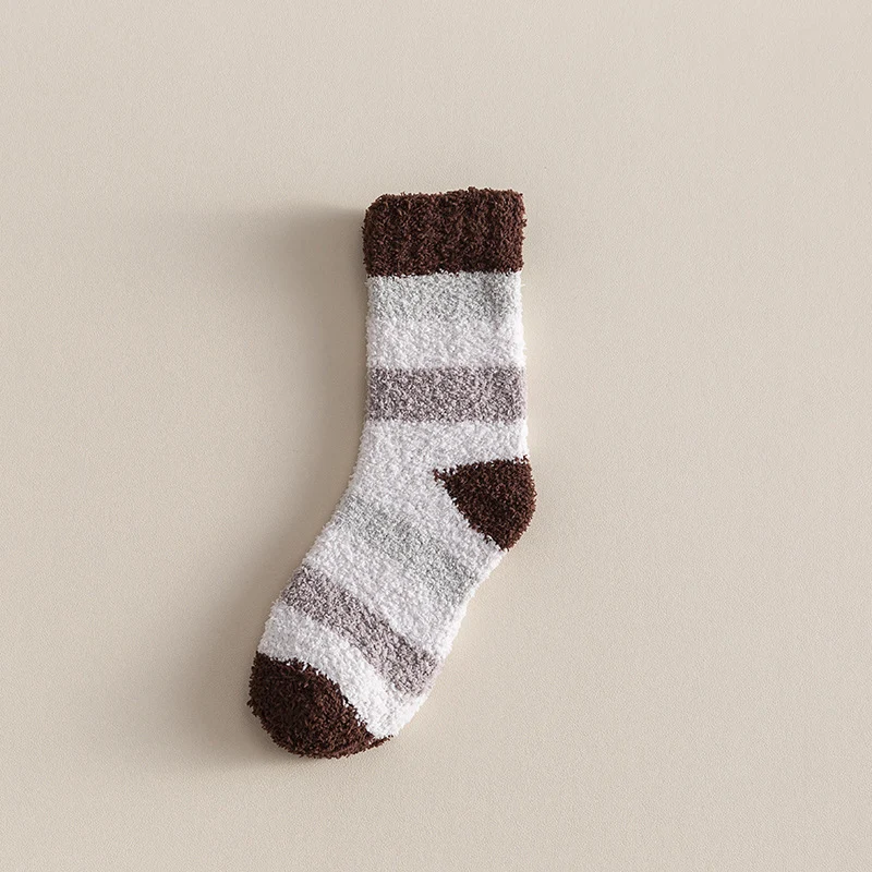 Men's Autumn Winter Thickened Fleece Lined Knee High Tube Socks Towel Room Socks for Adults. Warm, comfortable, and perf — photo 11