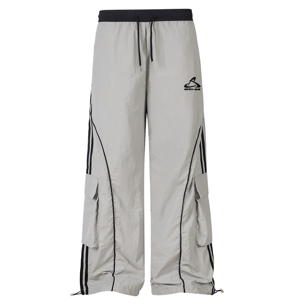 American Fashion Brand Side Striped Overalls Trousers. Comfortable and stylish, these overalls offer a versatile and mod — photo 8