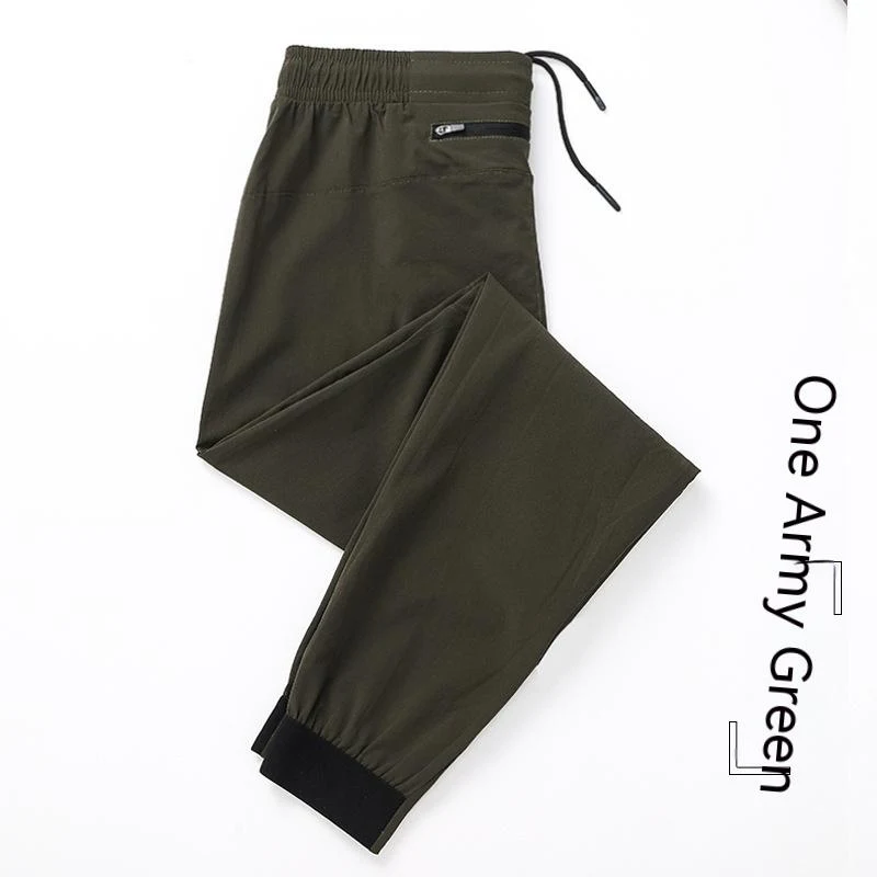 Men's Sports Running Pants with Large Pocket, Drawstring, and Skinny Fit. Comfortable and practical for running and vari — photo 21