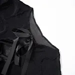 Lange mouwen mesh tweedelige rokset met strik, een chique en luchtige outfit voor dames, ideaal voor speciale gelegenheden en avonden uit. — foto 2