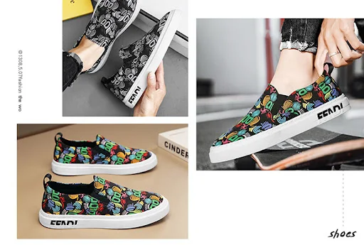 Title 6, Spring and Autumn New Casual Canvas Lace-up Rou...