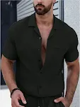 Men's Short-sleeved Shirt Casual Sports. Comfortable and breathable for sports and everyday wear. Perfect for active lif — photo 4