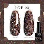 Kit completo de unhas com 184 cores, cola, arte de unhas matte, camada selante sem lavagem, gel base. Unhas perfeitas e duradouras. — foto 29