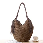 Straw bag new octopus weaving. Perfect for beach, shopping, and style. Lightweight, durable, and a unique design. — photo 4