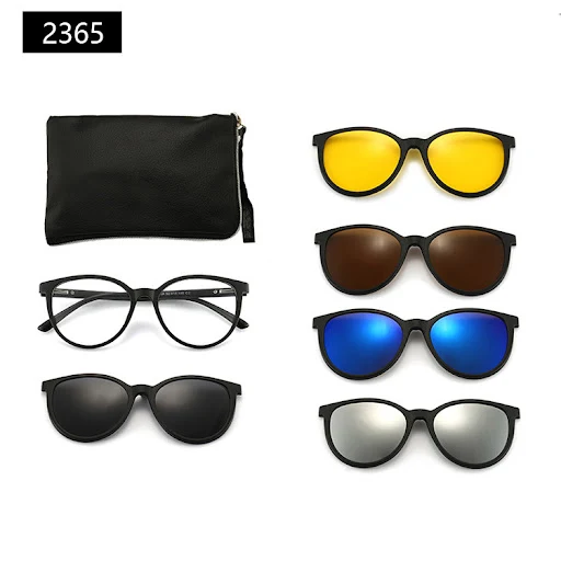Title 17, Magnetic Set Of Glasses Polarized Sunglasses Fr...