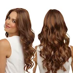 Perucas de moda europeia e americana Transforme seu visual com estas perucas de alta qualidade, perfeitas para qualquer estilo e ocasião, fáceis de usar e cuidar. — foto 3