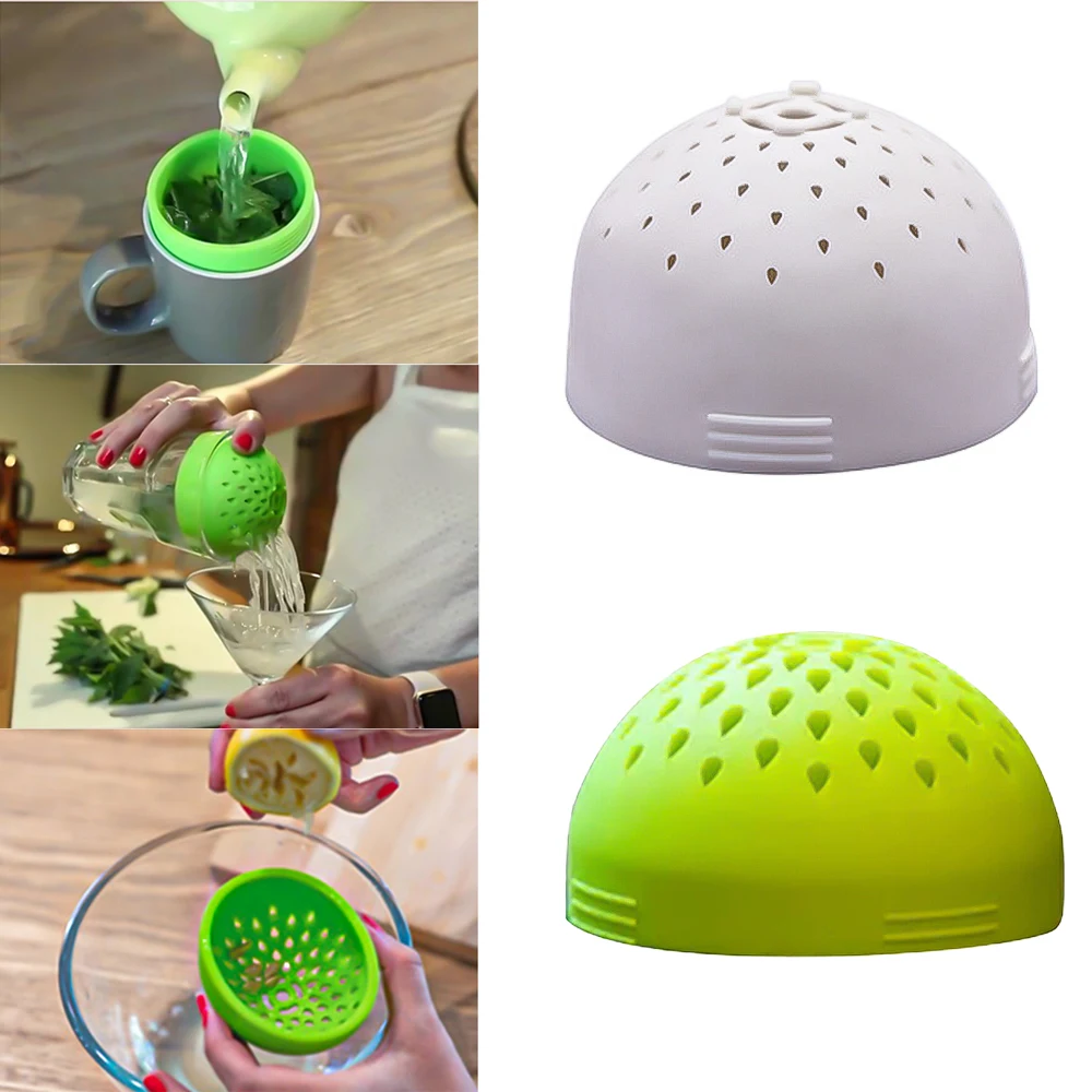 Mini coador de silicone multifuncional para cozinha, forte absorção, ferramenta de conservas e escoamento. Acessório útil e prático. — foto 11