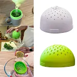 Mini coador de silicone multifuncional para cozinha, forte absorção, ferramenta de conservas e escoamento. Acessório útil e prático. — foto 11