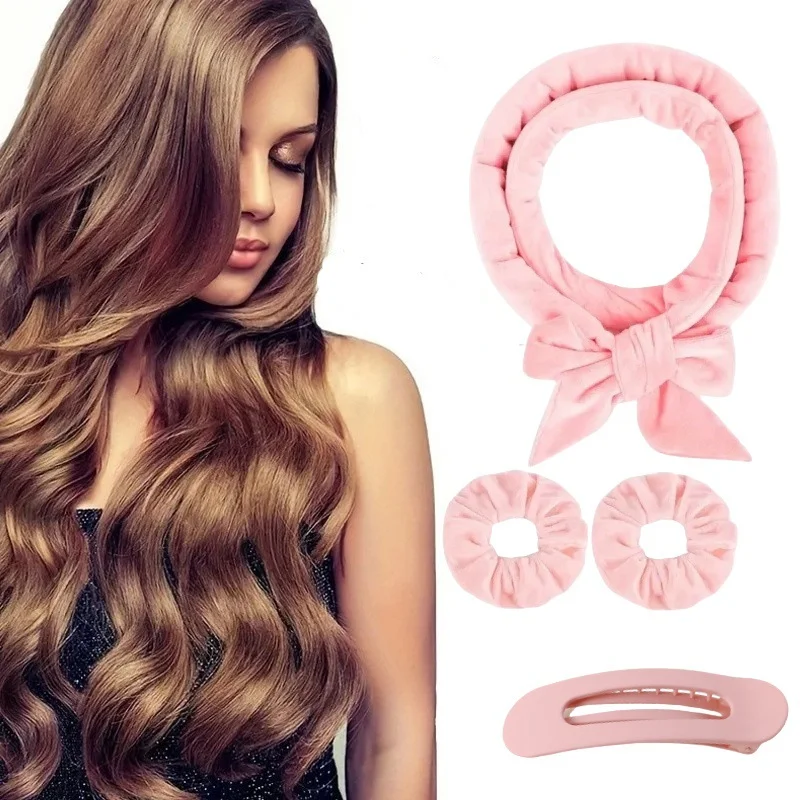 Modelador de cachos com faixa para dormir, ondas grandes sem calor. Durma e acorde com cachos perfeitos, sem danificar o cabelo. — foto 3