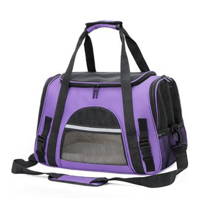 Tragbare, atmungsaktive Auto-Haustier-Tasche, faltbar. Perfekt für Reisen mit Hund oder Katze. Bequem und sicher unterwegs. — foto 3
