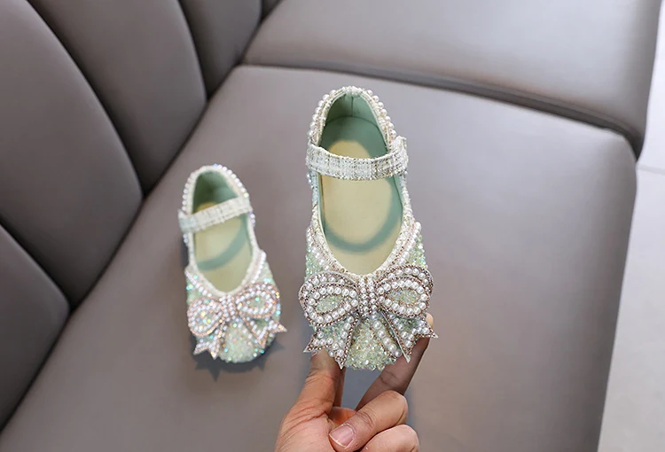 Title 14, Buty dziecięce Bow Baby Princess, jednowarstwow...