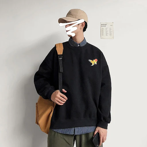 Title 4, bf lazy style bottoming shirt autumn clothes