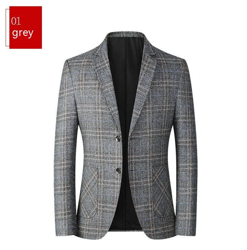 Title 7, Casaco fino casual masculino primavera e outono...