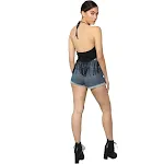 T-shirt halter con stampa a nappe, perfetto per l'estate. Comodo, leggero e dal design elegante. Indossa stile e freschezza. — foto 7
