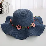 Grass Ring Navy Blue