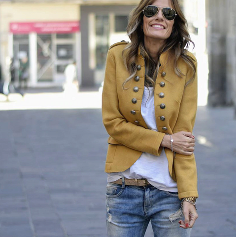 Title 5, Blazer per bottoni di moda autunno e inverno