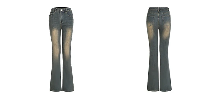 Title 7, Womens fleece-lined denim trousers, providing ...