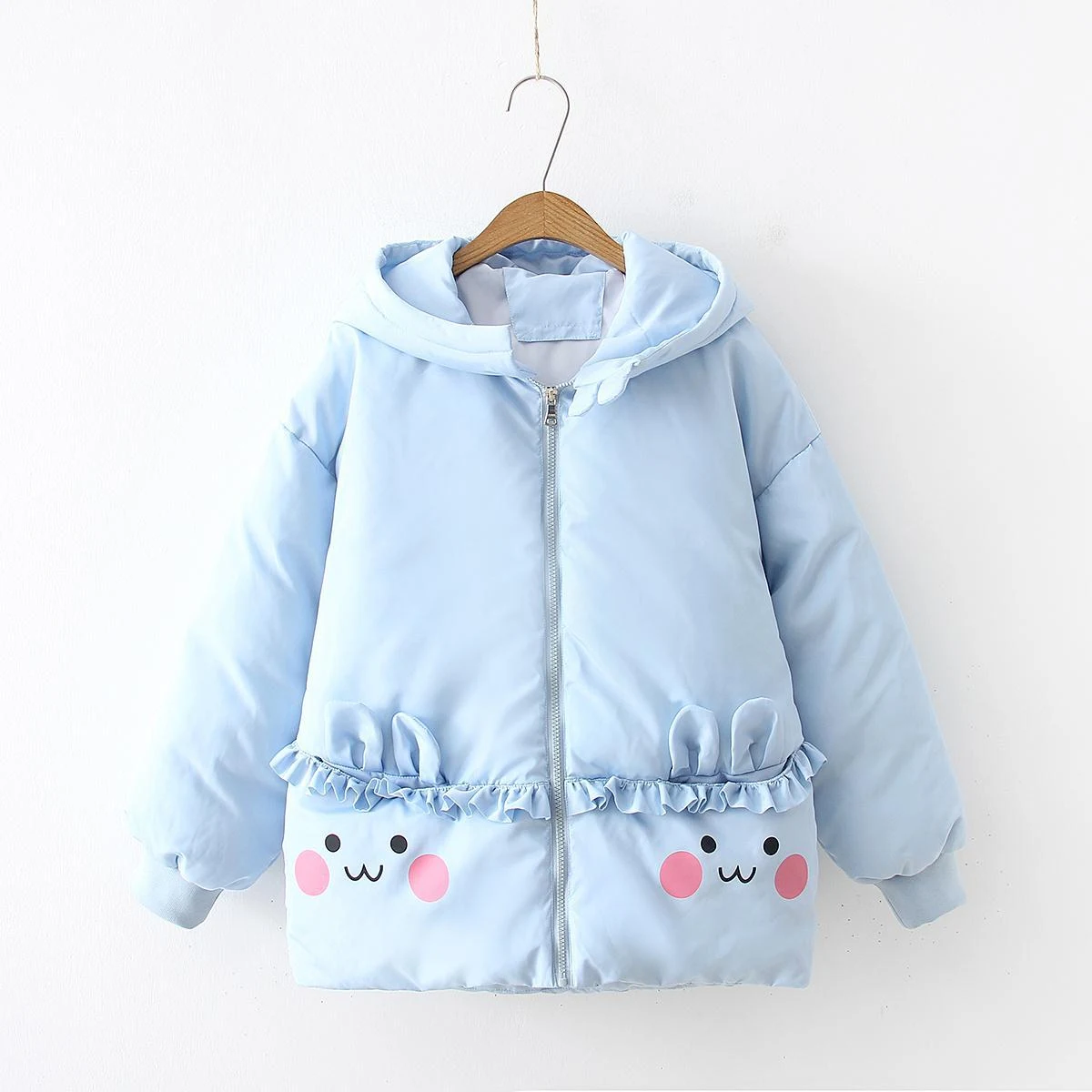 Title 4, Hooded thick warm cotton padded jacket for ulti...
