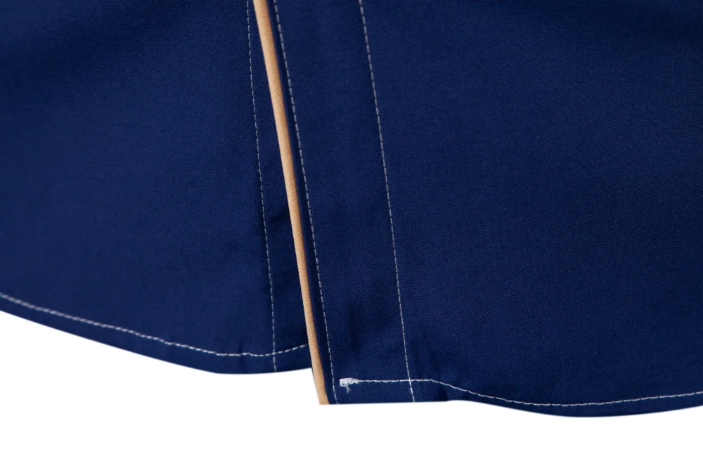 Title 25, Mens casual long sleeve shirt in solid color w...