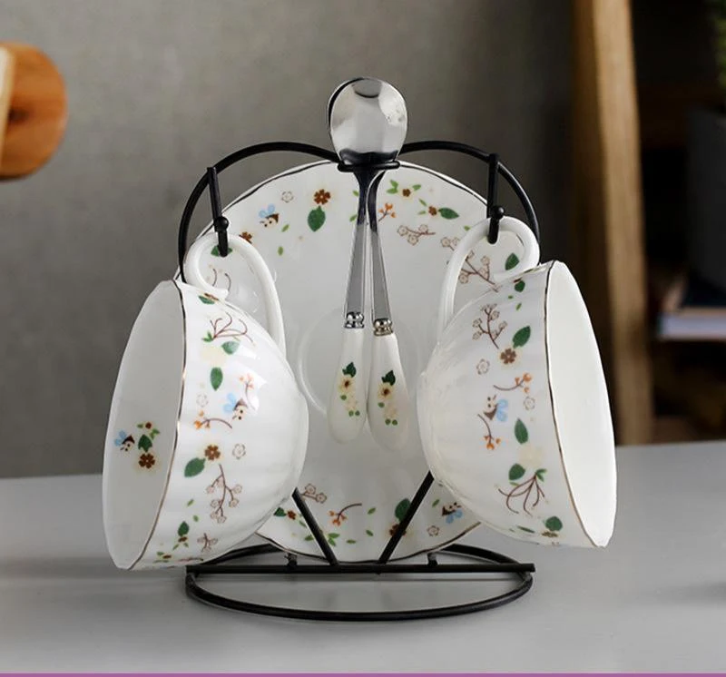 Title 9, Creative Ceramic Cup Saucer Coffee Cup and Tea ...