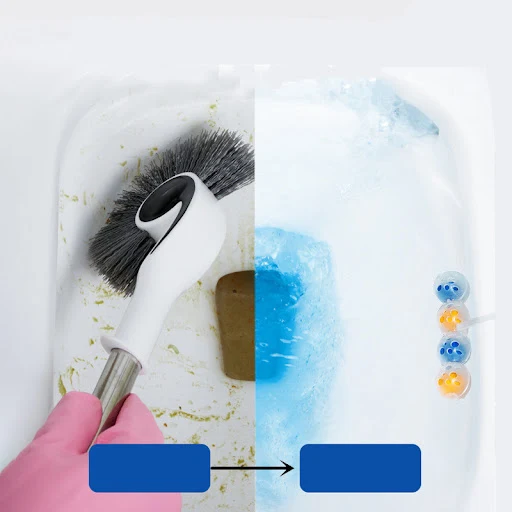 Title 2, Hanging Toilet Cleaning Ball And Deodorizer