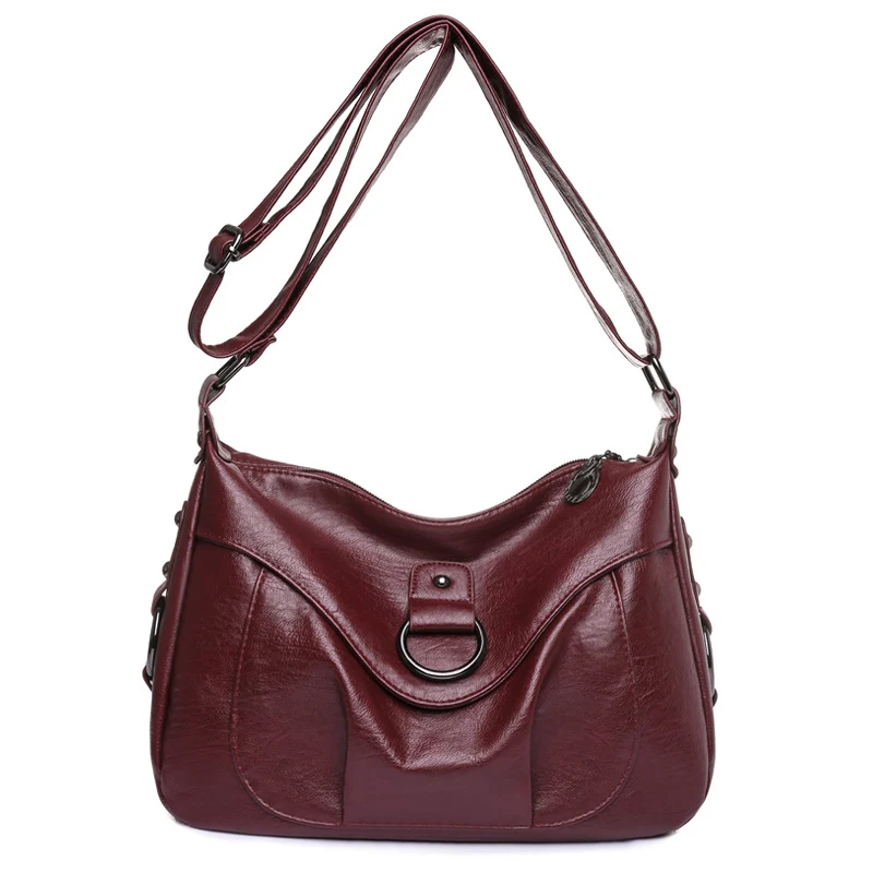 Title 9, Bolsa de ombro feminina retrô casual, grande ca...
