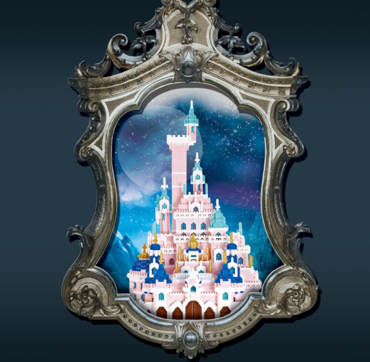Weili Fairy Tale Fantasy Castle Romantic Small Particle Diamond Building Block Toy Build a Beautiful Castle, Explore Cre — photo 6