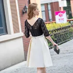 Elegant Short Birthday Party Dress — photo 4
