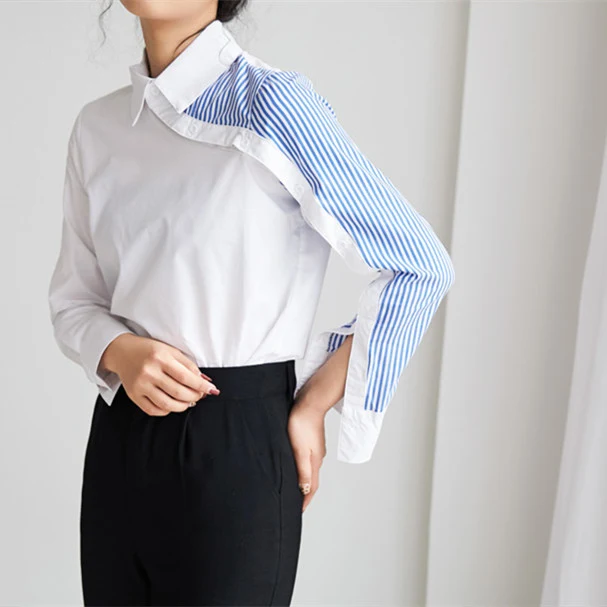 Irregular Design Heart Machine Shirt. Express your unique style with this shirt, perfect for a modern and bold look. Com — photo 6