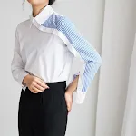 Irregular Design Heart Machine Shirt. Express your unique style with this shirt, perfect for a modern and bold look. Com — photo 6