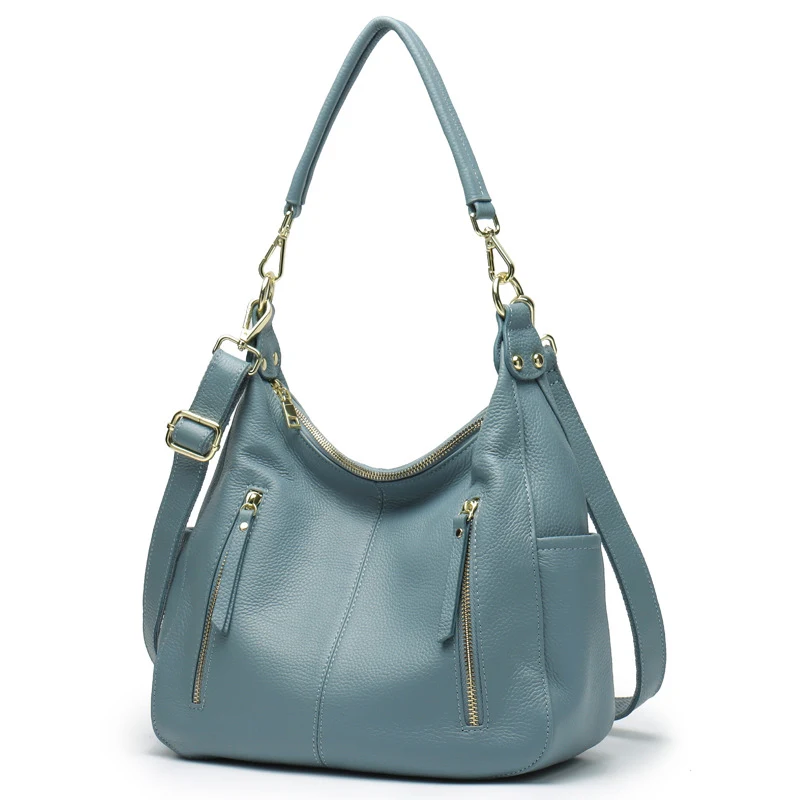 Dames Eenvoudige Crossbody Tas van Rundleer Schoudertas Stijlvol en Praktisch Perfect voor Dagelijks Gebruik Duurzaam Ontwerp Ideaal voor Elke Gelegenheid — foto 6