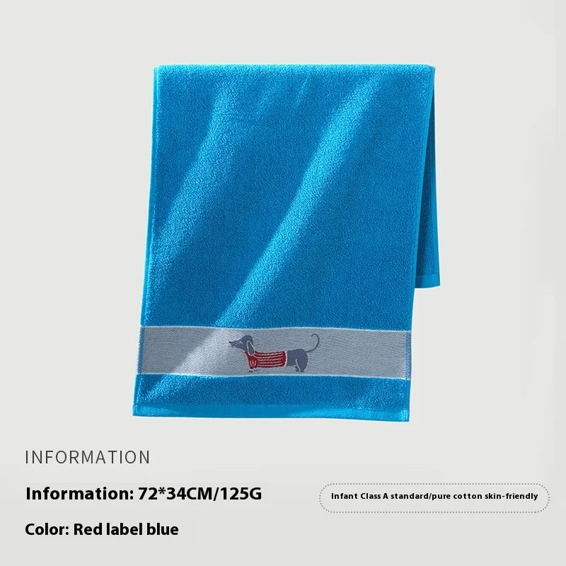 Toalha Macia de Algodão Puro com Estampa de Desenho Absorvente para Lavar o Rosto, Super Absorção, Toque Delicado e Confortável — foto 9
